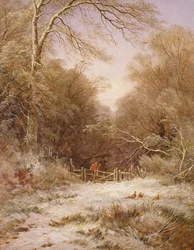 Der Weg: Wintermorgen